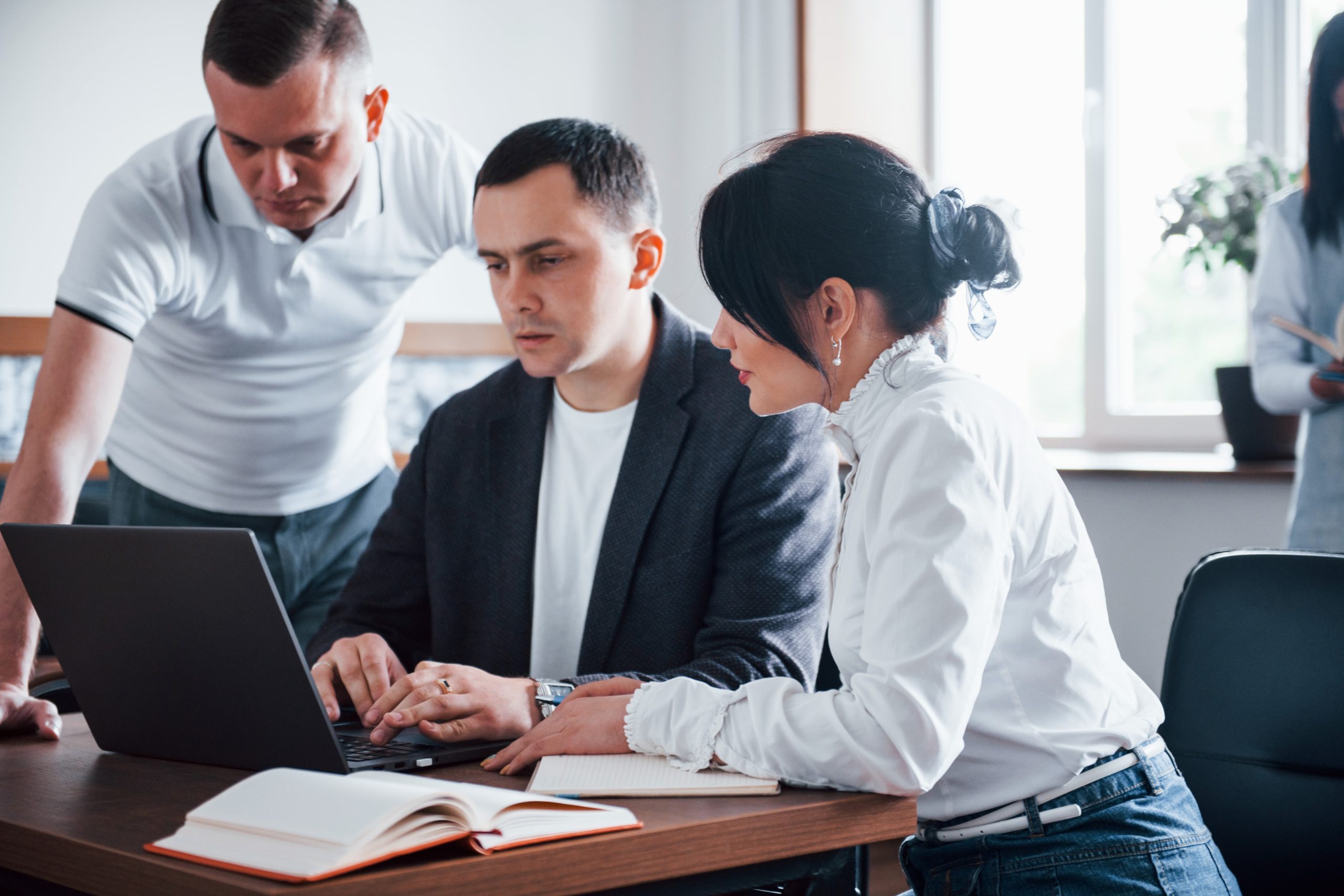 Team working together